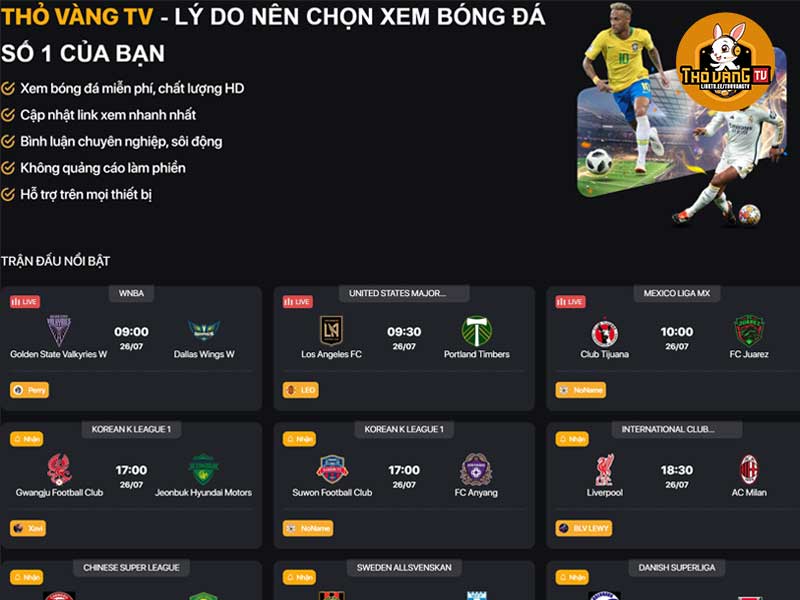 Không có bất kì Banner Quảng Cáo Nào Xuất Hiện Tại Thỏ VàngTV