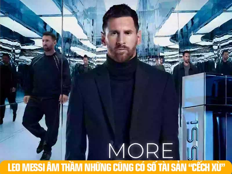 Dù chưa thuộc những tỷ phú đô la trong làng bóng nhưng đế chế kinh doanh của Messi đang mở rộng ra từng ngày