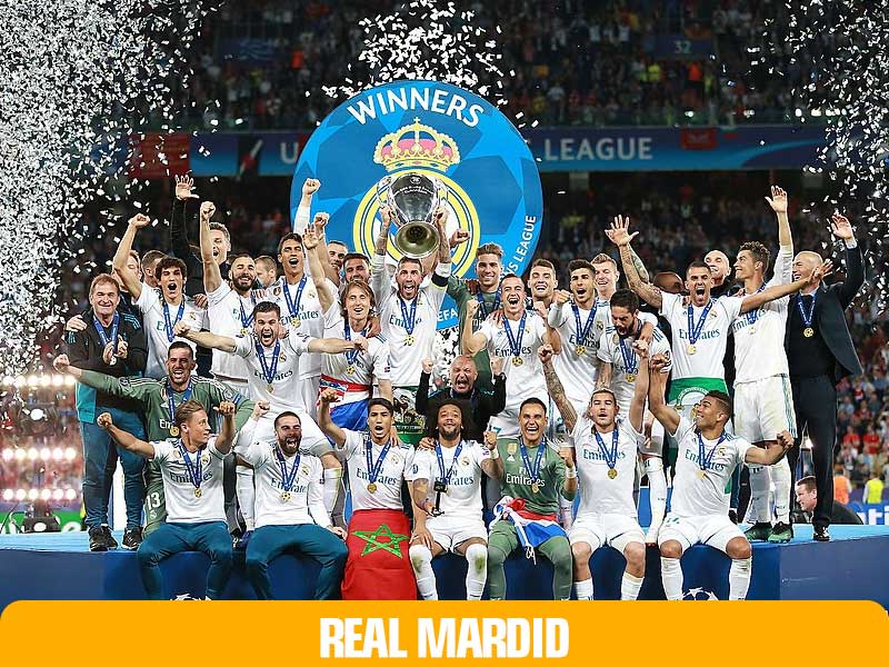 Trong Top Những Đội Bóng Nổi Tiếng Nhất Thế Giới Real Madrid là phần khác biệt khi họ có DNA của một nhà Vô Địch.
