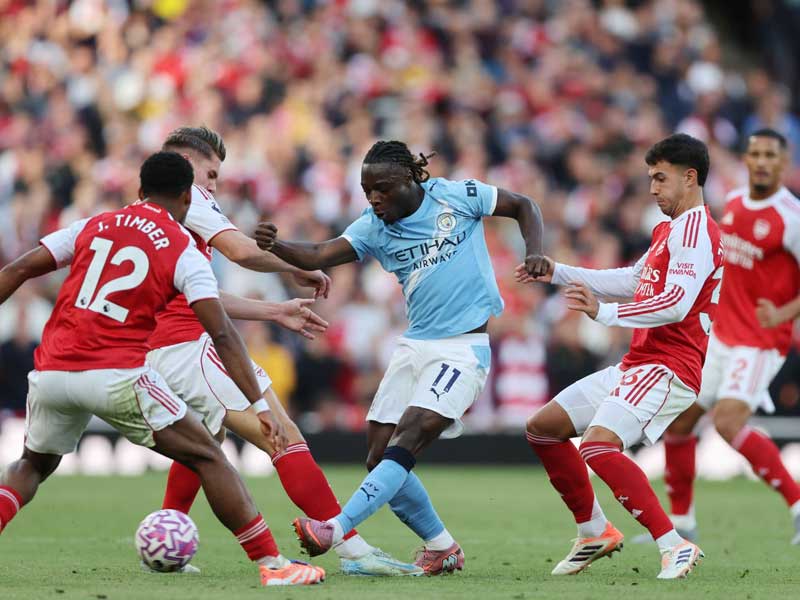 Pep Guardiola đã thật sự tìm ra con quái vật ở hành lang biên và hành lang trong nơi thể lực và phẩm chất của Doku được phát huy tối đá