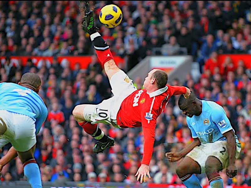 Cú Volley để đời của Wayne Rooney